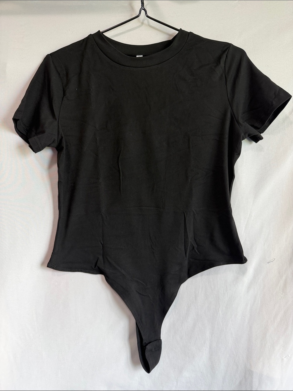 Classic Black Short-Sleeve Bodysuit